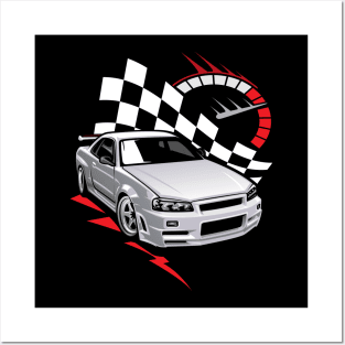 RACE Car Tshirt Posters and Art